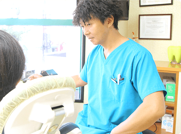 患者様の将来の健康を考え、ニーズに合わせた治療をご提供します